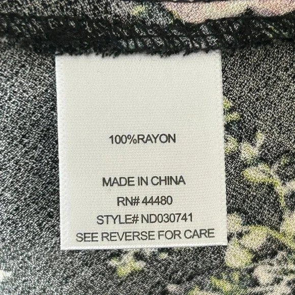 Fourteenth Place Nordstrom Floral Hi Lo Maxi Dress Size Medium - Picture 3 of 10